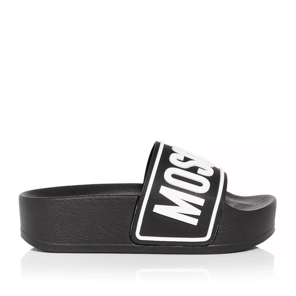 SOLD Moschino Platform Slide Sandals - Picture 6 of 6